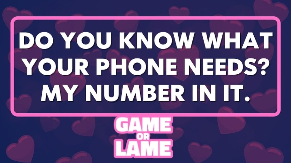 Game Or Lame image number null